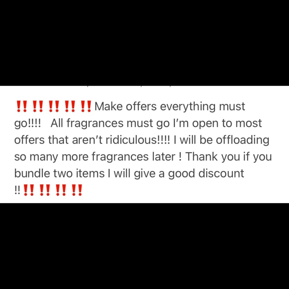 Make offers everything in closet must go !